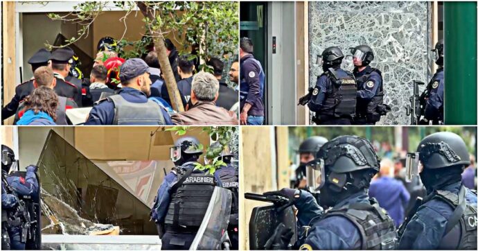 I volti coperti da una calza, il buco nel pavimento e l’intervento dei Gis: cosa si sa della rapina da film a Napoli