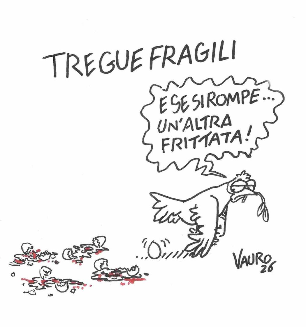La vignetta di Vauro