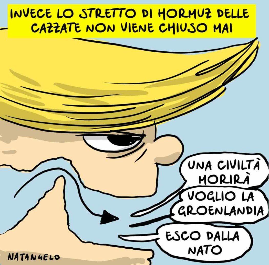 La vignetta di Natangelo