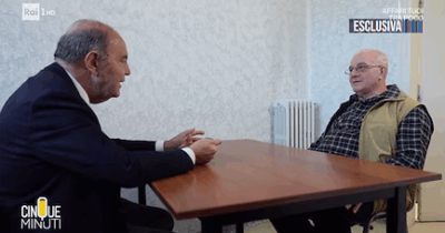 Copertina di “La confessione ci fu estorta, i carabinieri avevano prospettato solo 4 o 5 anni di carcere”: i “Cinque Minuti” di Vespa diventano undici per l’intervista a Olindo Romano, condannato definitivo all’ergastolo