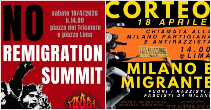 “Una provocazione occupare piazza Duomo a una settimana dal 25 aprile”. Associazioni e collettivi contro il Remigration summit di Salvini