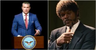Copertina di La gaffe del segretario Usa Pete Hegseth: cita Pulp Fiction al Pentagono scambiandolo per un versetto biblico
