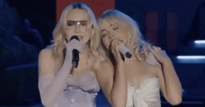 Copertina di Madonna riappare e travolge il Coachella con Sabrina Carpenter: “Vogue” e “Like A Prayer” infiammano il pubblico. L’artista inizia la promozione per il nuovo album “Confessions II”