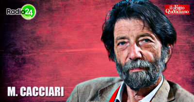Copertina di Cacciari: “Nessuno oggi è pronto per competere con la destra. Candidarmi io? No, ho altro da fare prima di morire”