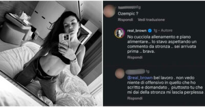 Copertina di “Allenamento e piano alimentare. Lo stavo aspettando un commento da stro**a, sei arrivata prima brava”: Emma risponde a chi l’accusa di usare Ozempic per dimagrire