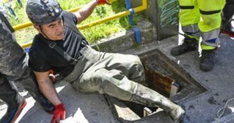 Copertina di Rapina in banca a Napoli, il tunnel scavato a mano e a rischio frana: “Banditi esperti, settimane di preparazione”