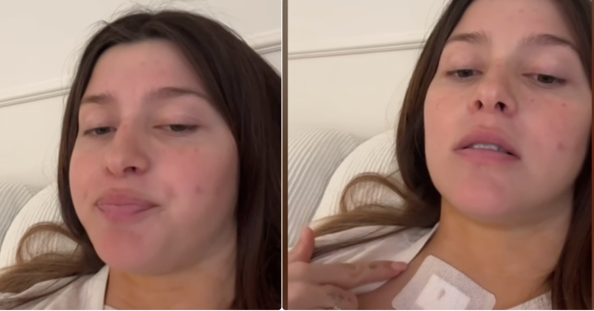 “Mi è uscita una palla sul collo e mi hanno operata. Sono andata nel panico, l’infermiera mi teneva la mano perché piangevo”: Natalia Paragoni in ospedale