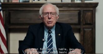 Copertina di Bernie Sanders ai leader democratici: “I ricchi sempre più ricchi, mentre i poveri combattono per avere il cibo nel piatto”