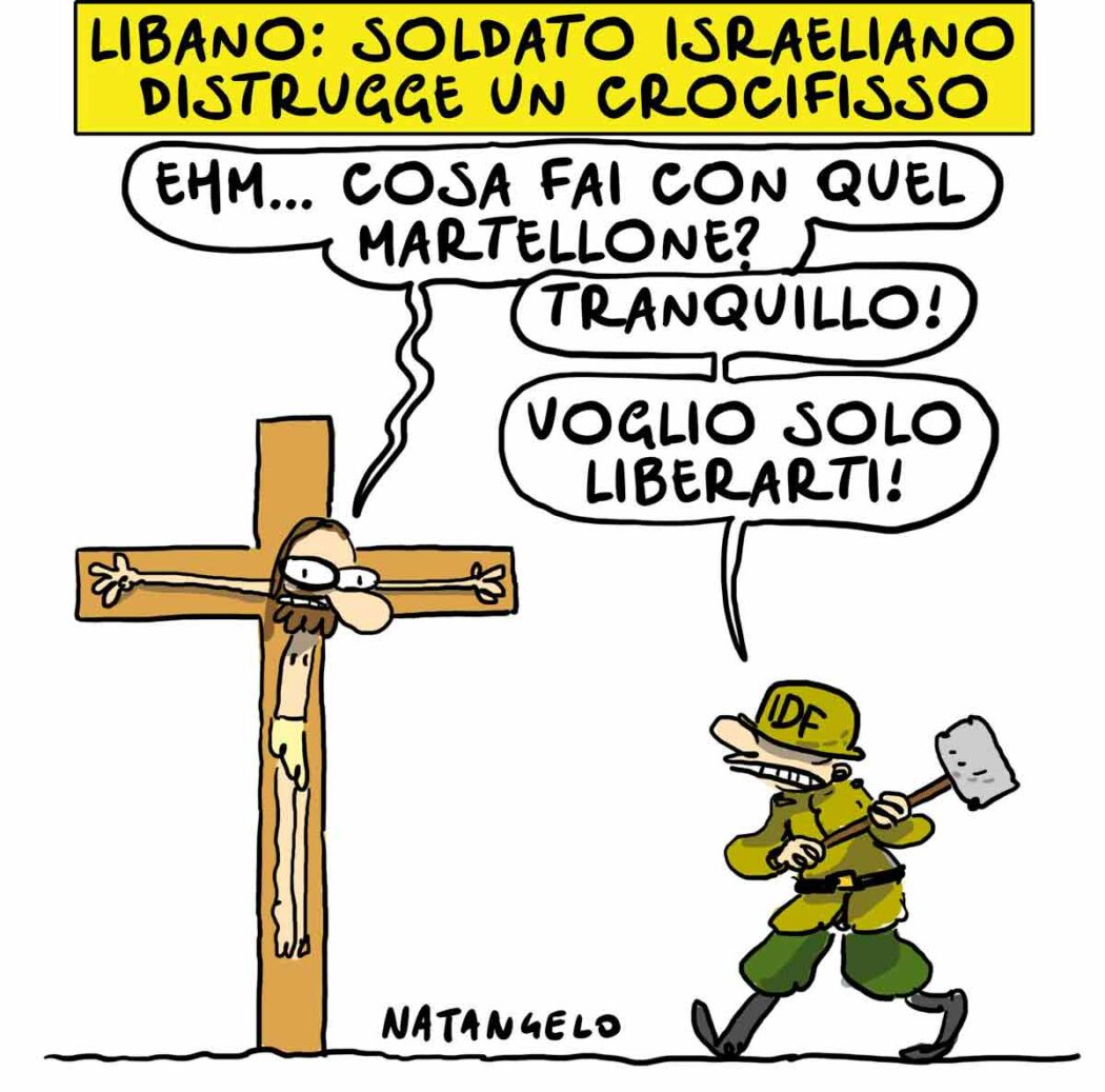 La vignetta di Natangelo