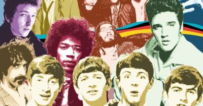 Copertina di ‘Abitavo a Penny Lane’, il tuffo di Bertoncelli nel decennio d’oro della musica