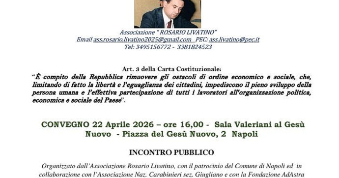 A Napoli l’incontro dell’Associazione Livatino tra medici e magistrati. Per la tutela della salute come diritto umano