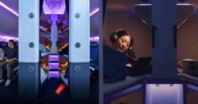 Copertina di Arrivano le “cuccette” per dormire in economy durante i lunghi viaggi in aereo: la novità da maggio 2026, ecco quanto costa e come funziona