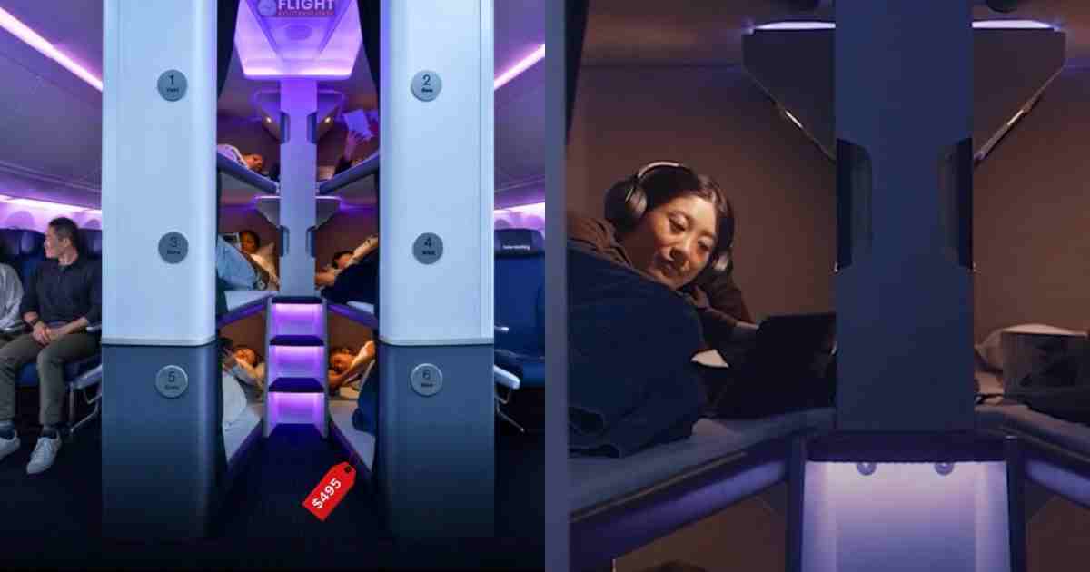 Arrivano le “cuccette” per dormire in economy durante i lunghi viaggi in aereo: la novità da maggio 2026, ecco quanto costa e come funziona