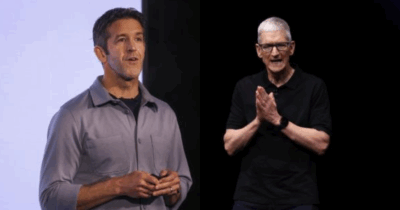 Copertina di Apple cambia: Tim Cook lascia il ruolo di Ceo, al suo posto scelto John Ternus