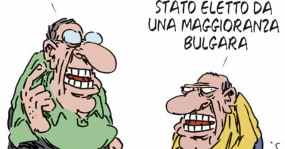 Copertina di La vignetta di Franzaroli