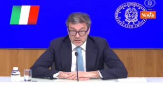 Copertina di Giorgetti sul deficit/pil che resta al 3,1%: “Rigore è quando l’arbitro fischia, sono le regole del gioco”