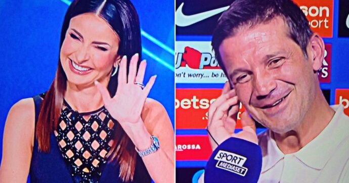 Lo show di Chivu in tv, da “Jhonny” Ranocchia alla battuta a Monica Bertini: “Non dico nulla, altrimenti nello spogliatoio”