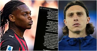 Copertina di Scandalo escort, Leao: “Non sono coinvolto e non ho commesso reati”. I legali di Calafiori: “È estraneo all’indagine in tutto e per tutto”