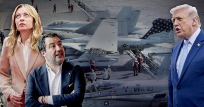Copertina di Meloni e Salvini fermano il riarmo in vista del voto: “Ora la priorità è l’energia”. Ma si teme la reazione di Trump