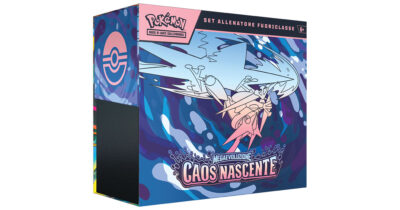 Copertina di Pokémon Megaevoluzione – Caos Nascente: vi mostriamo in anteprima 4 carte della nuova espansione del GCC