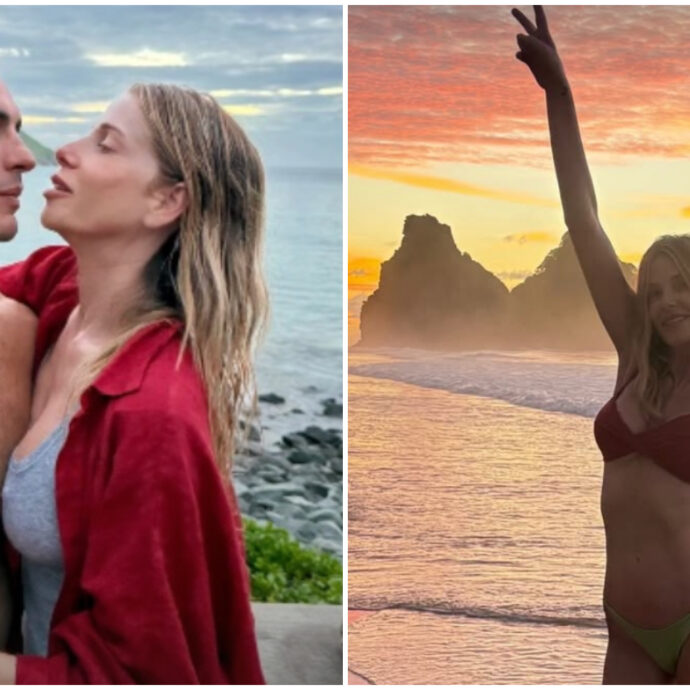 Alessia Marcuzzi va a trovare il fidanzato Tiago Schietti in Brasile e lo presenta sui social: ecco chi è