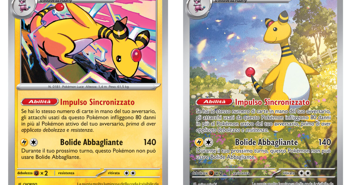 Pokémon Megaevoluzione – Caos Nascente: vi mostriamo in anteprima 4 carte della nuova espansione del GCC