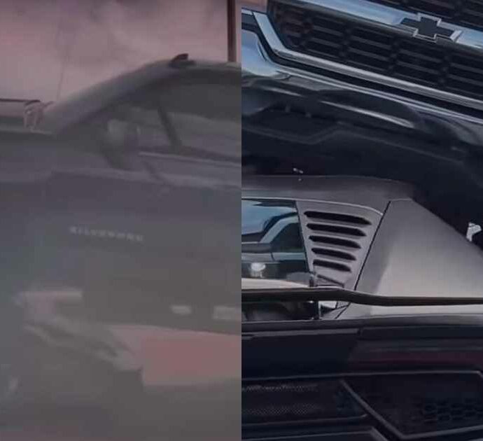 Fuoristrada lanciato a tutta velocità travolge una Lamborghini e passa “sopra” alla supercar: l’incredibile incidente in un parcheggio