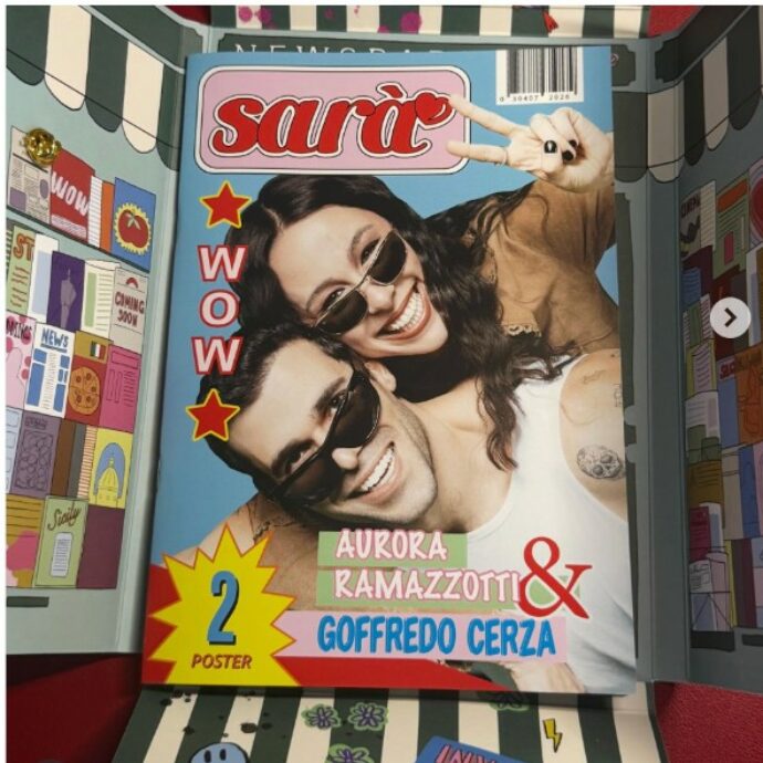 “Il nostro matrimonio? Durerà giorni. Niente partecipazioni noiose, l’invito è un giornaletto anni ’90”: Aurora Ramazzotti svela i dettagli delle nozze formato “Cioè”