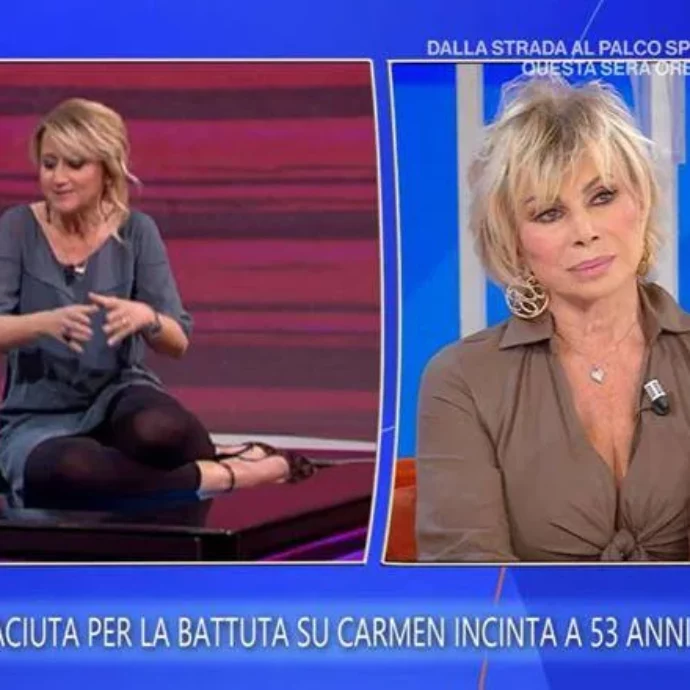 “Meglio tardi che mai”: Carmen Russo perdona Luciana Littizzetto per la battuta sulla gravidanza a 53 anni