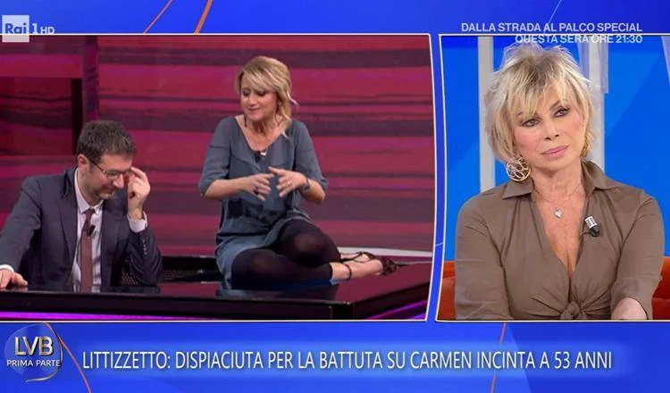 “Meglio tardi che mai”: Carmen Russo perdona Luciana Littizzetto per la battuta sulla gravidanza a 53 anni