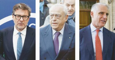 Copertina di Il risiko di Giorgetti, Orcel e Lovaglio smonta i sogni bancari di Meloni&C.