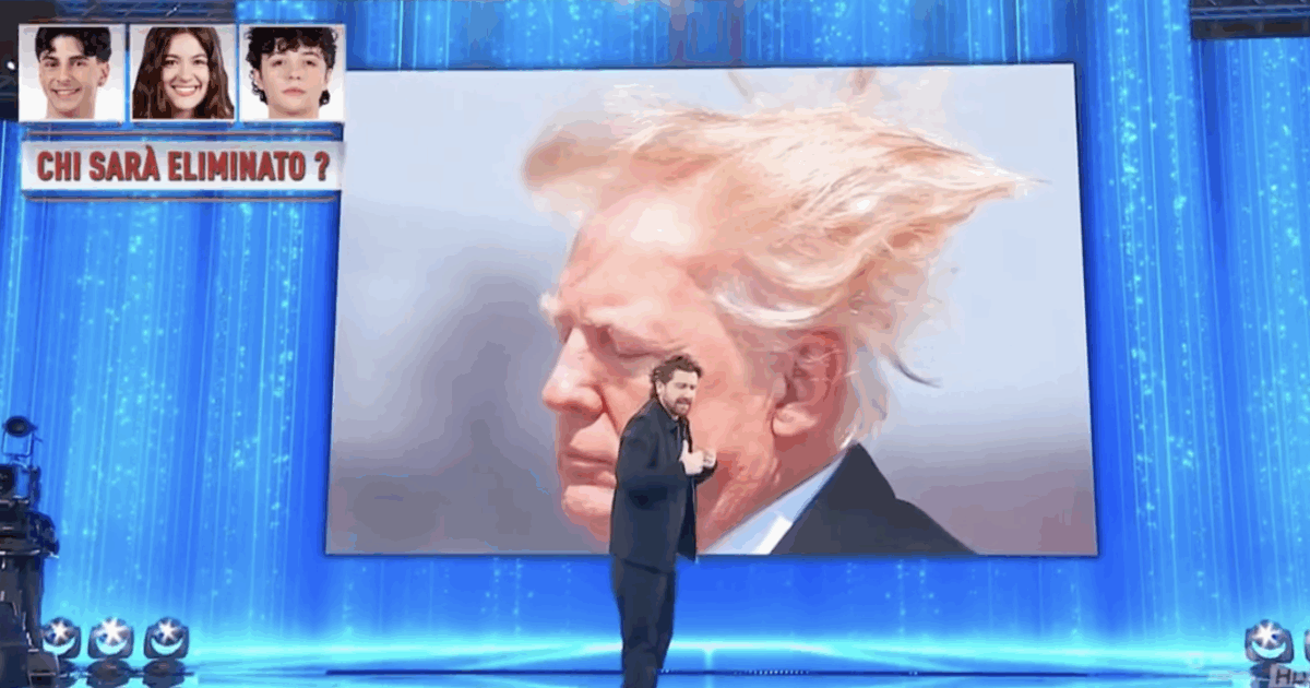 “Dare il Nobel per la pace a Trump è come dare a Rocco Siffredi il premio fedeltà o ad Alessandra Celentano il premio bontà”: così Alessandro Siani ad Amici 25