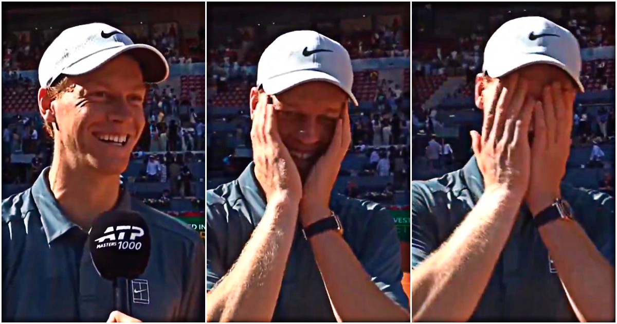 “Non ho bisogno di app d’incontri, ho detto Babbel”: l’imbarazzo di Sinner durante la gag virale con l’intervistatore