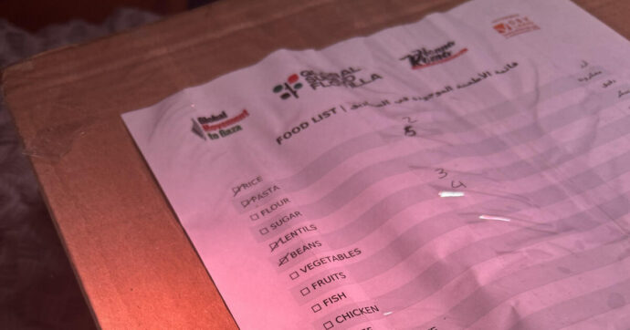 Dalla pasta ai legumi, fino al forno a pannelli solari e ai colori per i più piccoli: gli aiuti che la Flotilla vuole portare a Gaza