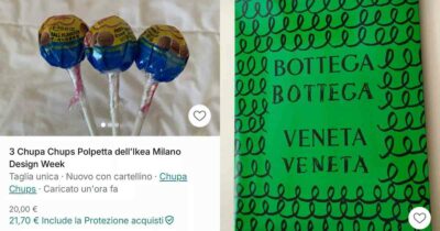 Copertina di La Design Week di Milano finisce, ma su Vinted esplode il mercato dei gadget: dalle tote bag alle lattine Gucci fino a 100 euro online