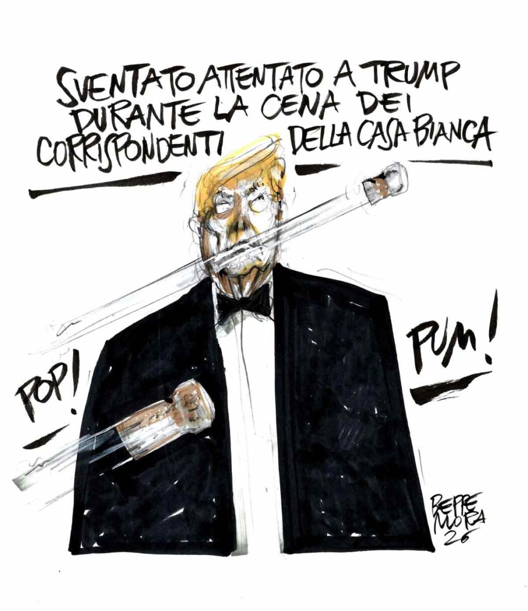 La vignetta di Beppe Mora