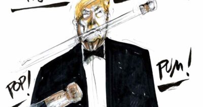 Copertina di La vignetta di Beppe Mora