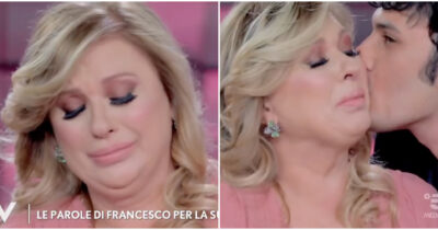 Copertina di “Ho paura di morire senza vedere i miei figli realizzati, ci penso tutti i giorni”: Tina Cipollari scoppia a piangere