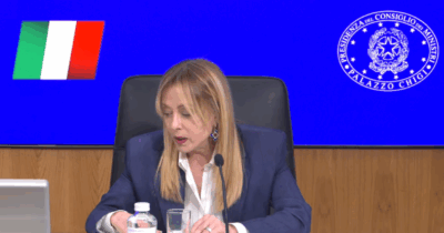 Copertina di Decreto lavoro, la conferenza stampa di Meloni dopo il Cdm: la diretta tv
