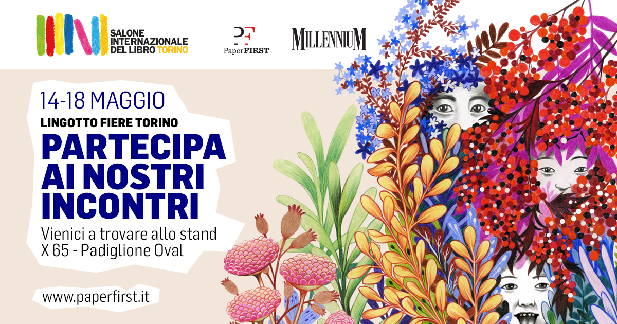 Paper First e MillenniuM al Salone del Libro di Torino 2026