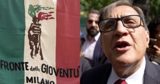 Copertina di Ramelli, l’assessore La Russa non ce la fa a condannare il saluto romano: “Sparirà solo quando il 25 aprile sarà unitario”