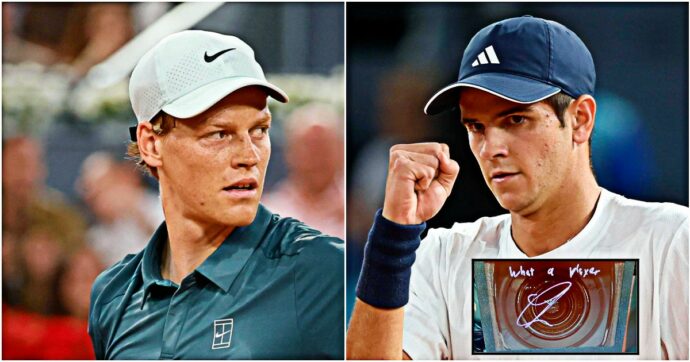 Sinner ‘incorona’ Jodar a Madrid: “What a player”. Poi lo elogia nell’intervista