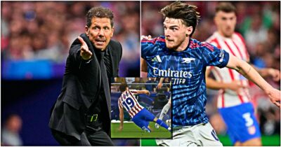 Copertina di The Bold Champions, le pagelle | Rice, che brutto gesto su Alvarez. Simeone insiste sul figlio: non una bella idea. Melli critica Psg-Bayern: per lui Lebron James è un attore?
