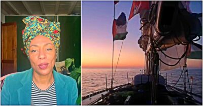 Copertina di Flotilla, la barca con Bundu affonda per una tempesta: “Siamo 12 naufraghi. Ieri era il primo giorno di ‘tormenta’”