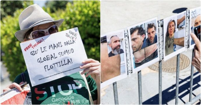 Flotilla, AbuKeshek e Avila in tribunale ad Ashkelon per l’udienza sulla detenzione: “Israele vuole prorogarla di 4 giorni”