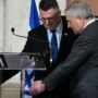 Copertina di “L’Italia difende Israele dai tentativi di sanzioni dell’Ue”: il ministro di Netanyahu promuove il governo Meloni