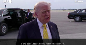 Copertina di Iran, Trump: “Nuova azione militare possibile se Teheran si comporterà male o farà qualcosa di grave”