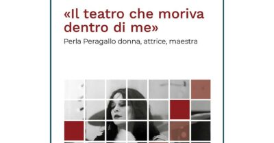 Copertina di Si può odiare il teatro e contribuire a cambiarlo? Per Perla Peragallo è stato così