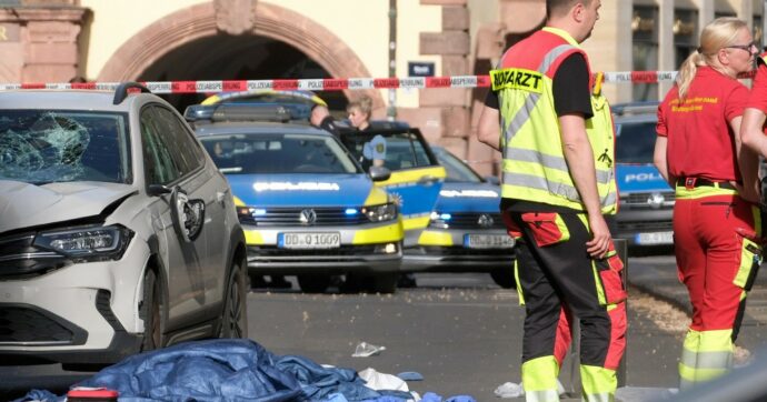 Lipsia, auto sulla folla: 2 morti e 20 coinvolti