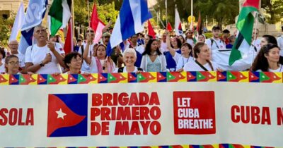 Copertina di Torno da Cuba con un carico di emozioni: gli Usa stanno spegnendo quel popolo. Non stiamo a guardare!